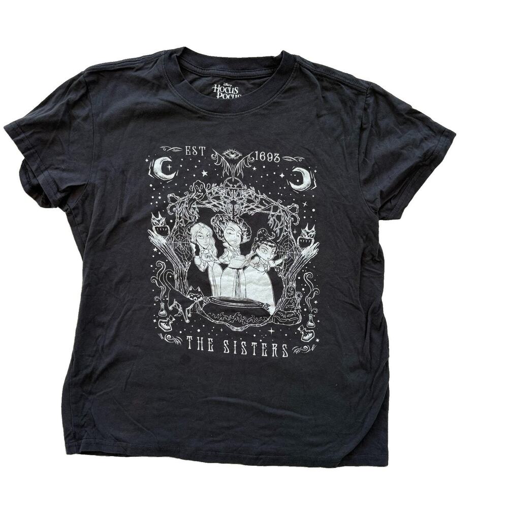 Disney Hocus Pocus Graphic Soft Tee Shirt Women’s Size Small